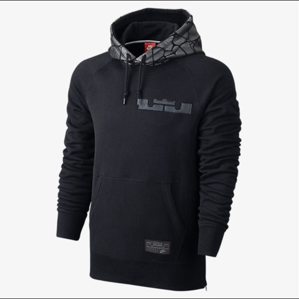 Nike lebron bb side zip hoodie